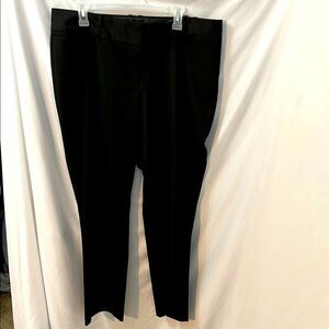 The Limited Drew Fit Black Collection Pants Size 16R  Boot cut Modern Fit